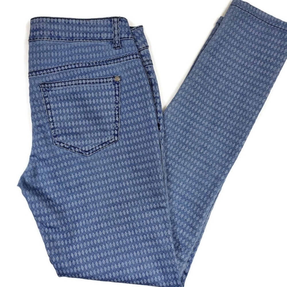 Patterned Celebrity Pink Skinny Jeans Size 7